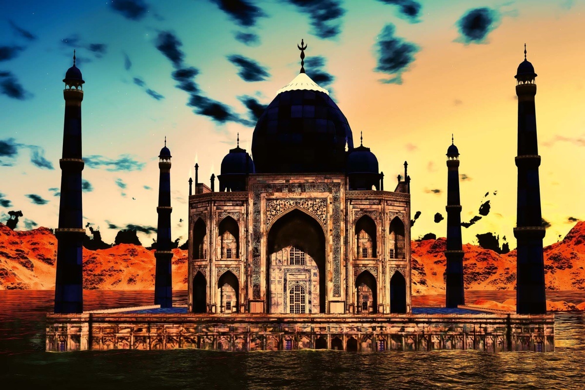 Fototapeta MS-5-1124 Taj Mahal 2 375 x 250 cm