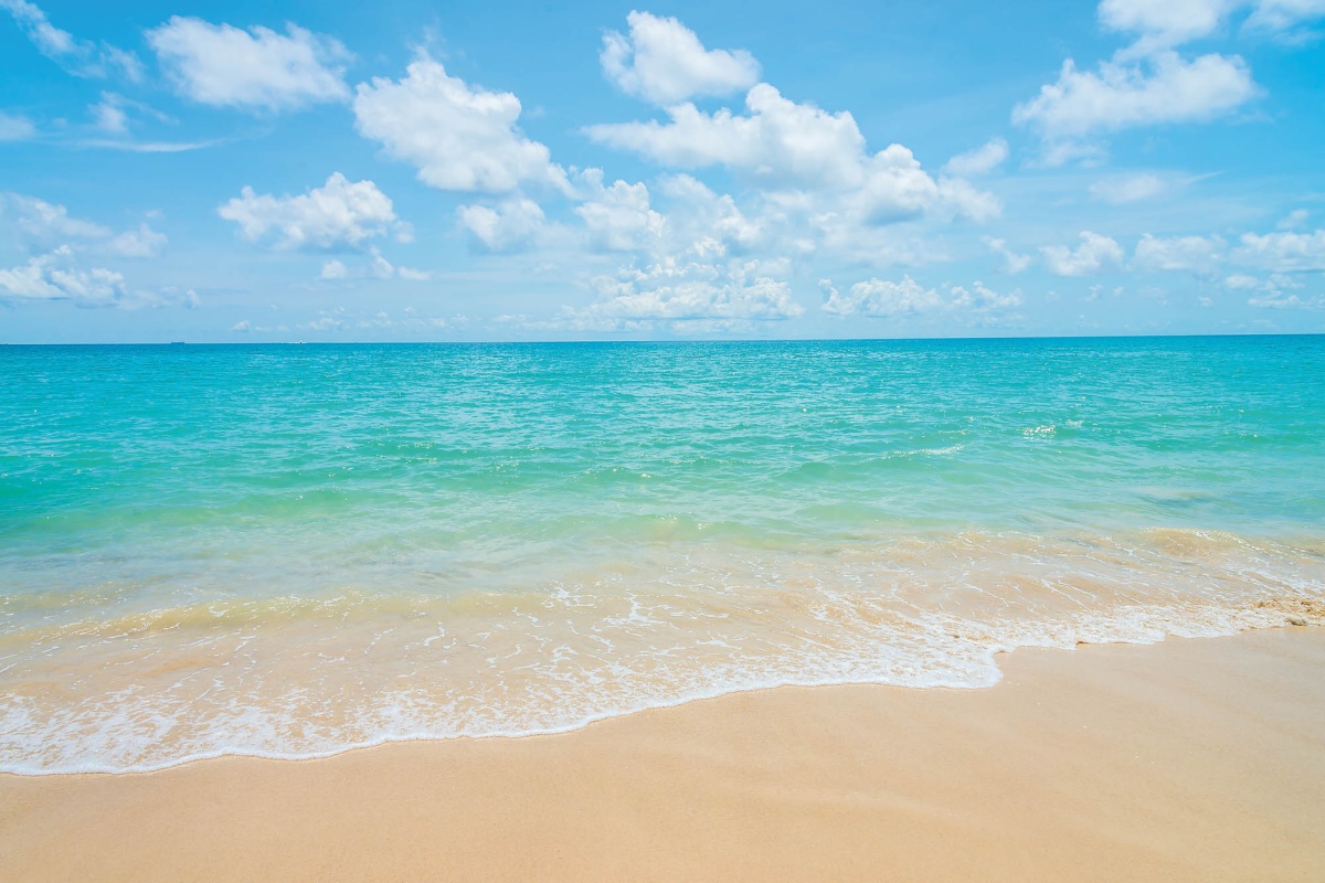 Fototapeta MS-5-3231 Tropická pláž a more 375 x 250 cm
