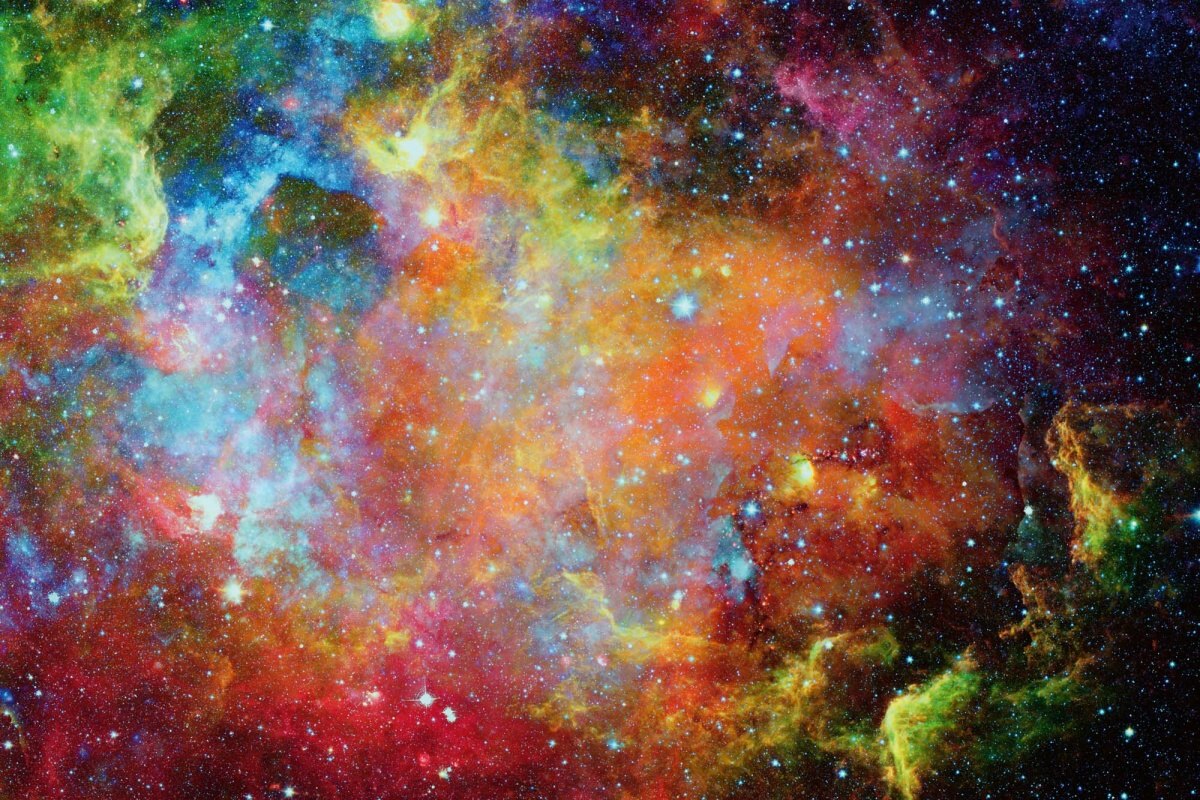 Fototapeta MS-5-2299 Prvky galaxie 375 x 250 cm