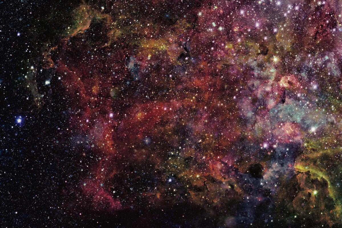 Fototapeta MS-5-2302 Galaxia v tme 375 x 250 cm