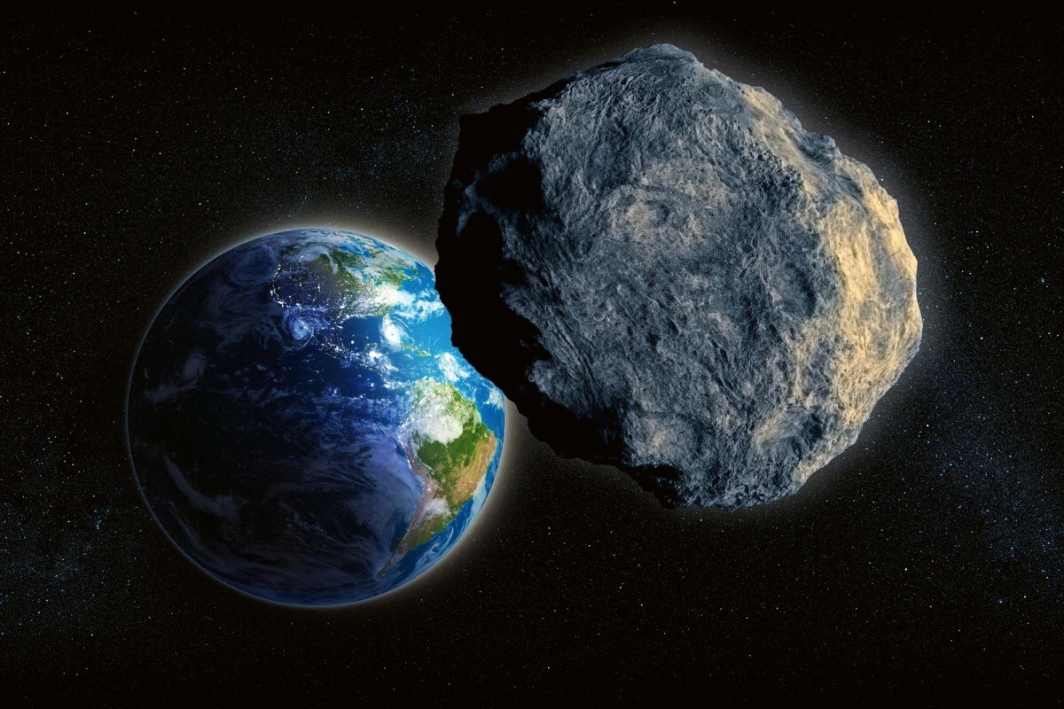Fototapeta MS-5-2303 Veľký asteroid 375 x 250 cm