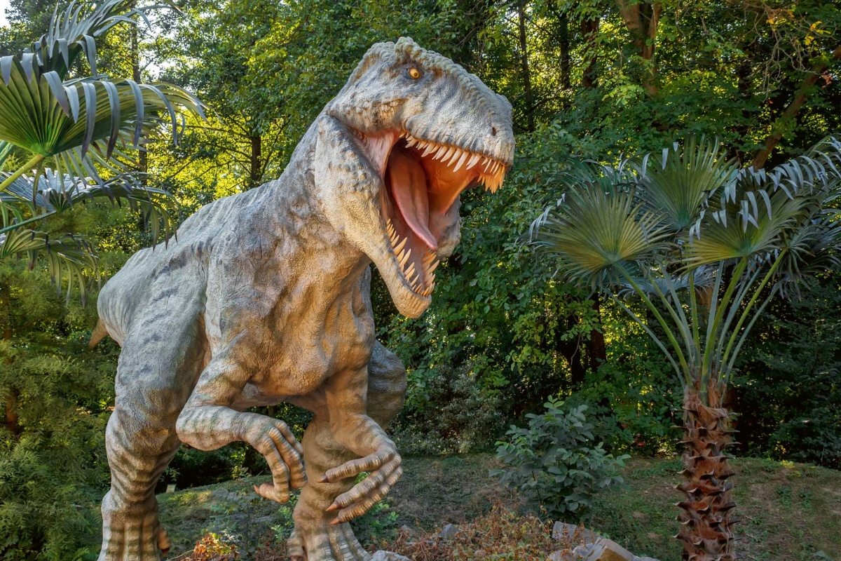 Fototapeta MS-5-0467 Tyranosaurus rex 375 x 250 cm