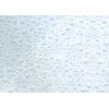 Fólie na sklo 10288 Kvapky modré - šírka 45 cm