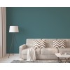 Tapeta do obývačky jednofarebná s matným povrchom - modrozelená