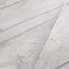 Tapeta s opotrebovaným betónovým vzhľadom a rustikálnym vzorom – sivá, biela detail