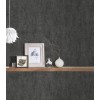 Kovová tapeta do izby v rustikálnom dizajne - šedá, čierna