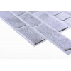 3D PVC obklady - tehla šedá - 97,7 x 49,6 cm