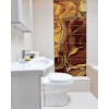 Keramické obklady - abstrakt zlatý - 80 x 180 cm