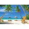 Fototapeta XL-177 Tropická pláž 330 x 220 cm