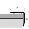 Prechodové lišty VPS3 šírka 2 x 2 cm, dĺžka 93 cm - lapacho negro - VÝPREDAJ