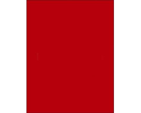 Samolepiace reklamné fólie 3528 - Červená lesklá - šírka 61 cm
