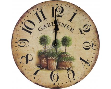 Nástenné hodiny, 34 cm - Gardener