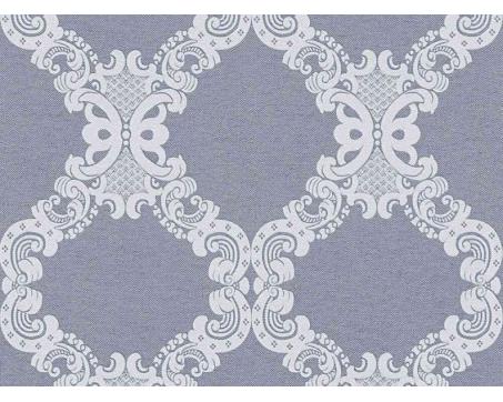 Tapeta so vzorom ornamentu - modrá, šedá 36090-6