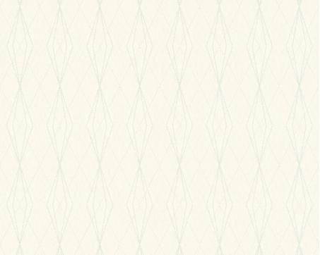 Krémová tapeta geometrických tvarov - biela 36880-1