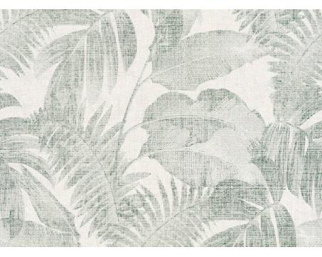 Tapeta so vzorom listov džungle - béžová, zelená 37396-4