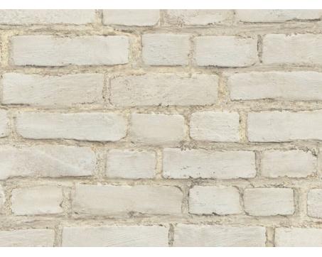Rustikálna tapeta s efektom natretého tehlového múru - šedo-biela, 10,05 m x 0,53 m (5,33 m²), TA-309374141