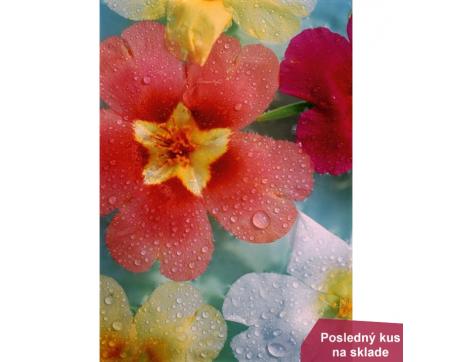 Papierové fototapety - Aquarelové kvety 183 x 254 cm