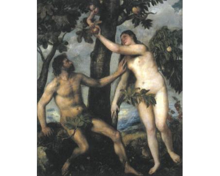 Reprodukcie obrazov Dimex - Adam a Eva 50 x 60 cm