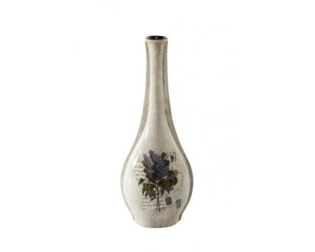 Dekorácie - Váza Carolyn 1, 36 cm - béžova