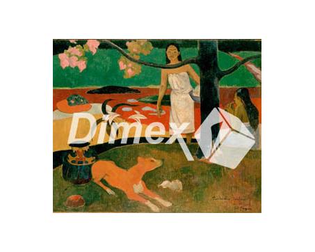Reprodukcie obrazov Dimex - Červený pes 50 x 60 cm