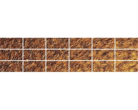 Keramické obklady - kamenina zlatohnedá - 240 x 60 cm - 18 ks