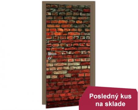 Fototapety na dvere - Tehlový múr 95 x 210 cm