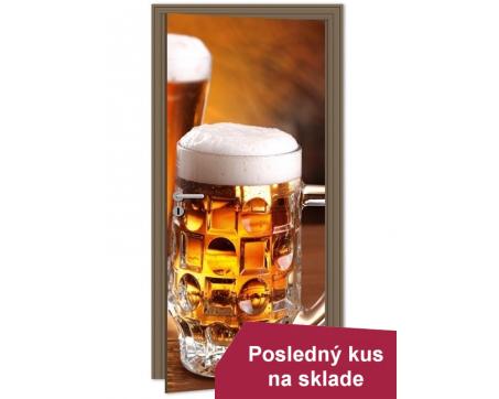 Fototapety na dvere - Krígeľ piva 95 x 210 cm