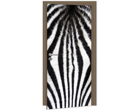Fototapeta na dvere DL-060 Zebra 95 x 210 cm