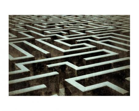 Fototapeta na podlahu FL-255-019 Labyrint 255 x 170 cm
