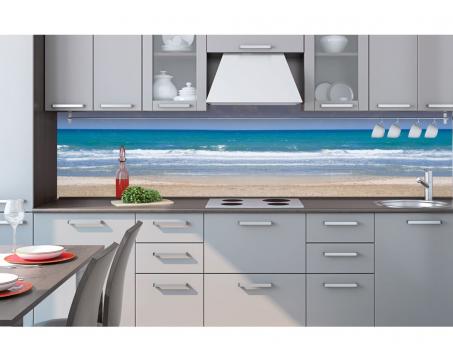 Fototapeta do kuchyne KI-260-090 Romantická pláž 60 x 260 cm