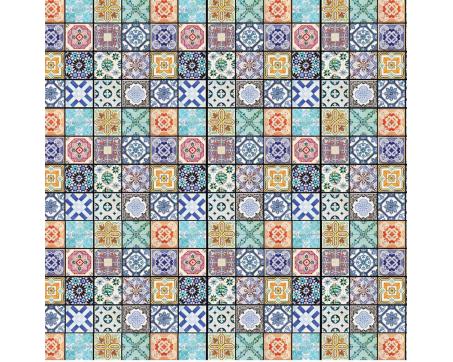 Fototapeta L-574 Farebný obklad - Mozaika 220 x 220 cm