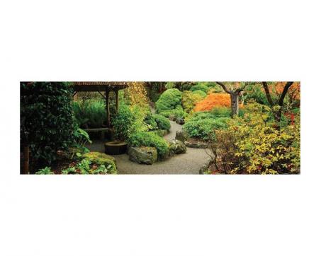 Fototapeta M-119 panoráma - Japonská záhrada 330 x 110 cm