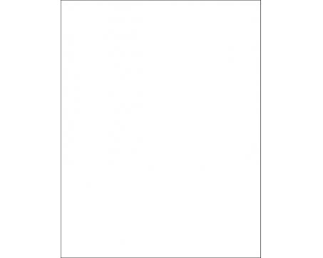 Samolepiace reklamné fólie 3501 - Biela matná - šírka 61 cm