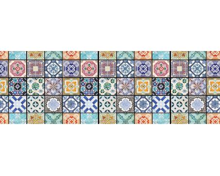 Fototapeta M-521 panoráma - Mozaika farebná - obklad 330 x 110 cm