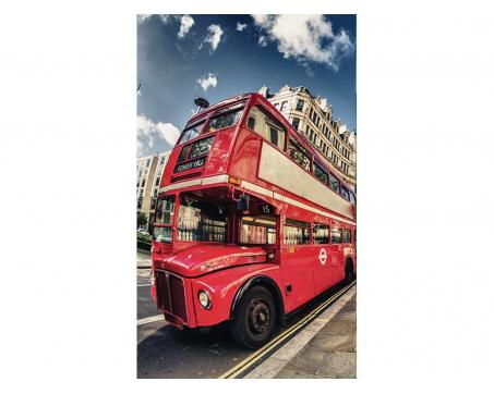 Fototapeta MS-2-0017 Londýnsky poschodový autobus 150 x 250 cm
