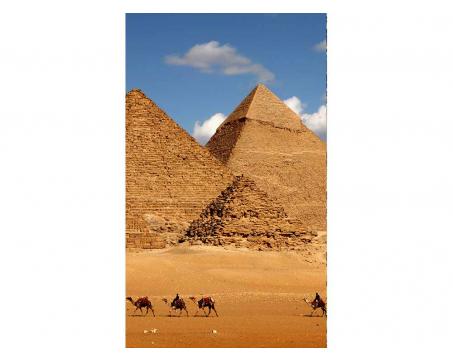 Fototapeta MS-2-0051 Egyptské pyramídy 150 x 250 cm