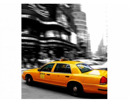 Fototapeta MS-3-0007 Žltý taxík 225 x 250 cm