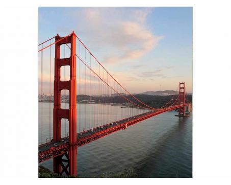 Fototapeta MS-3-0015 Golden Gate 225 x 250 cm