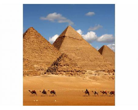 Fototapeta MS-3-0051 Egyptské pyramídy 225 x 250 cm