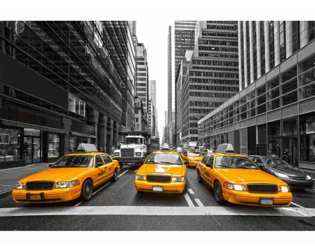 Fototapeta MS-5-0008 Žlté taxi 375 x 250 cm