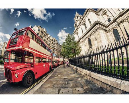 Fototapeta MS-5-0017 Londýnsky poschodový autobus 375 x 250 cm