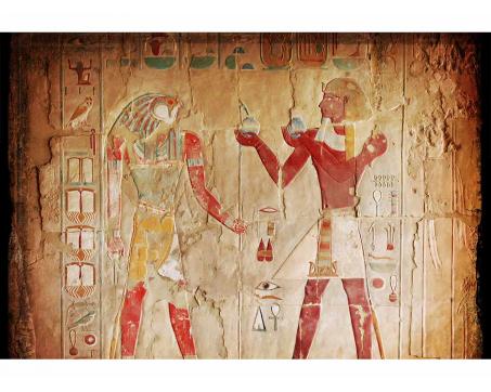 Fototapeta MS-5-0052 Egyptské maľby 375 x 250 cm