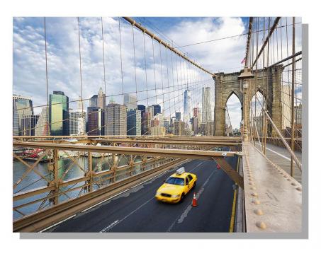 Obrazy na plátne Dimex - Mesto New York 100 x 75 cm