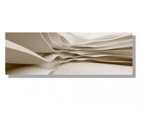 Obrazy na plátne Dimex - 3D vlna 150 x 50 cm