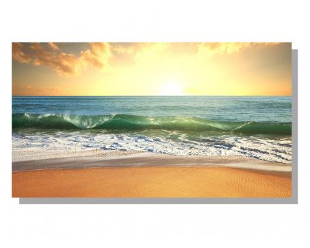 Obrazy na plátne Dimex - Západ slnka 90 x 50 cm