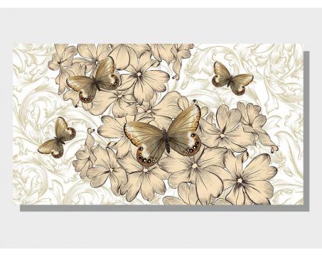 Obrazy na plátne Dimex - Motýle 90 x 50 cm
