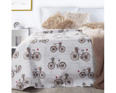 Prehoz na posteľ - Rower - Bicykle, 170 x 210 cm