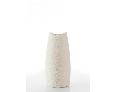 Dekorácie - Váza Riso 11, 26 cm - krémová