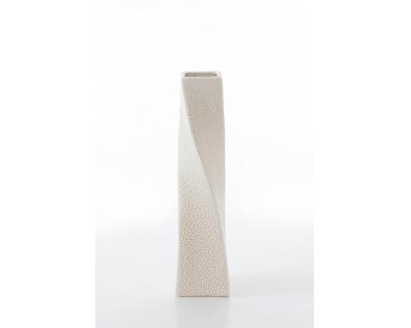 Dekorácie - Váza Riso 17, 39 cm - krémová