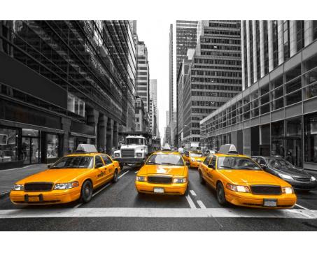 Fototapeta 2XL-508 Žltý taxik 400 x 267 cm